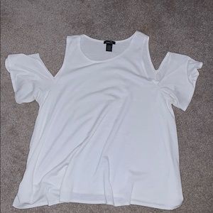 off the shoulder shirt